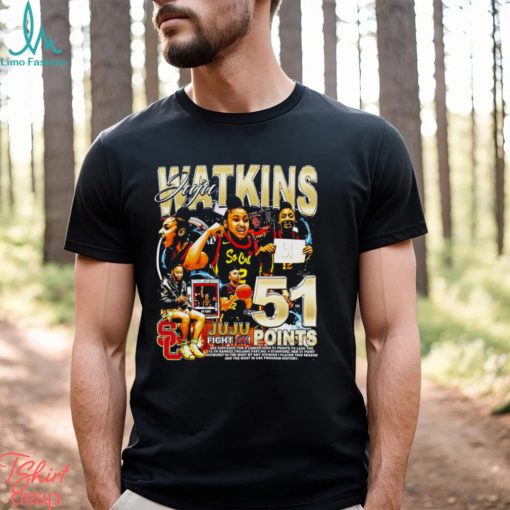 Juju Watkins 51 Points Picture Collage Shirt