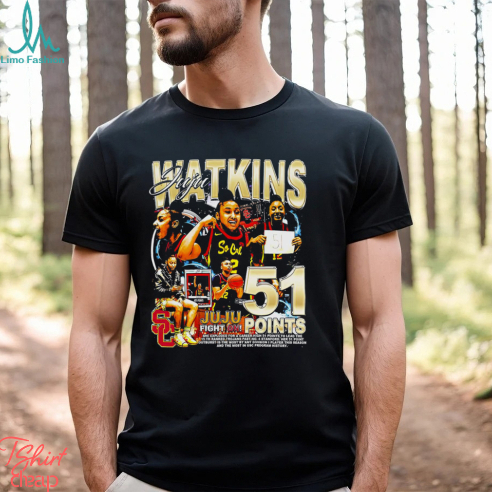 Juju Watkins 51 Points Picture Collage Shirt Juju Watkins 51 Points Picture Collage Shirt