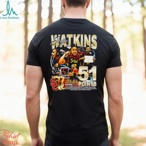 Juju Watkins 51 Points Picture Collage Shirt
