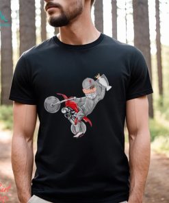Jurgen Klopp riding motorcycle Nickin’ your trophies shirt