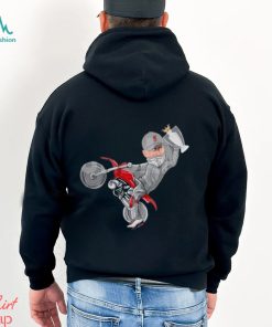 Jurgen Klopp riding motorcycle Nickin’ your trophies shirt