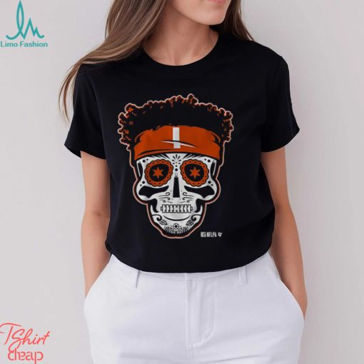 Justin Fields Sugar Skull Shirt
