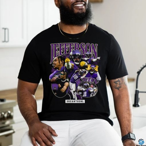 Justin Jefferson Minnesota Vikings NFL Football T shirt