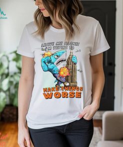 Justin’s Leave Me Alone I’m Trying To Make Things Worse shirt