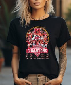 KC Chiefs AFC Championship Game Champions 2024 signatures t shirt, hoodie, sweater, long sleeve and tank top KC Chiefs AFC Championship Game Champions 2024 signatures t shirt