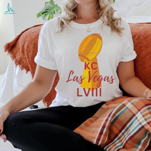KC Chiefs Championship Las Vegas LVIII Cup Shirt