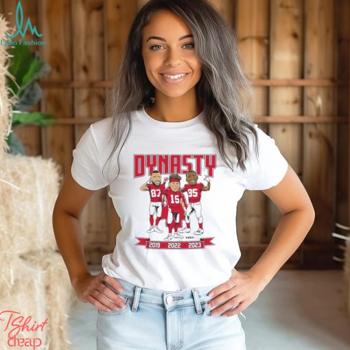 Kansas City 2023 World Champs Dynasty Caricatures Shirt