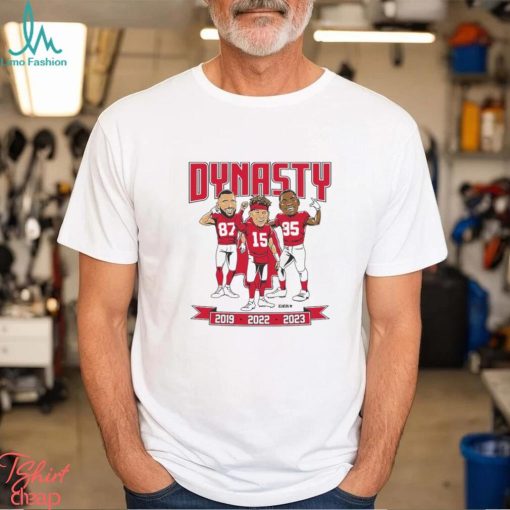 Kansas City 2023 World Champs Dynasty Caricatures Shirt