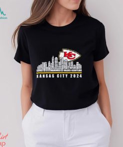 Kansas City 2024 skyline city shirt