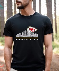 Kansas City 2024 skyline city shirt