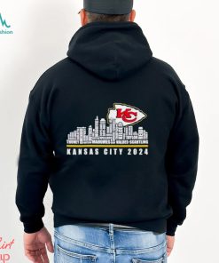 Kansas City 2024 skyline city shirt