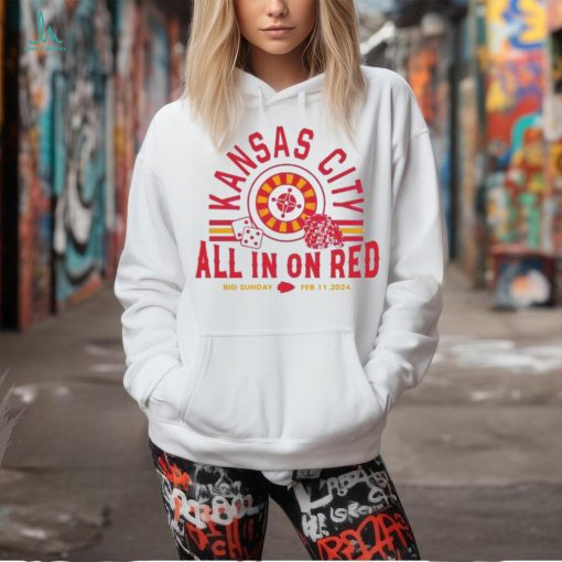 Kansas City All In On Red Big Sunday Shirt