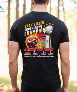 Kansas City Chiefs 2023 Super Bowl Champions Back To Back T Shirt, hoodie, sweater, long sleeve and tank top Kansas City Chiefs 2023 Super Bowl Champions Back To Back T Shirt