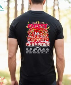 Kansas City Chiefs 2024 Champions signatures shirt