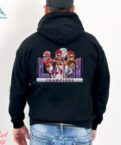 Kansas City Chiefs 2024 Super Bowl LVIII Champions Big Head Players Signatures Merch Essentials T Shirt