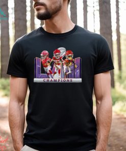 Kansas City Chiefs 2024 Super Bowl LVIII Champions Big Head Players Signatures Merch Essentials T Shirt