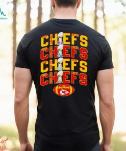 Kansas City Chiefs 4 time Super Bowl repeat shirt