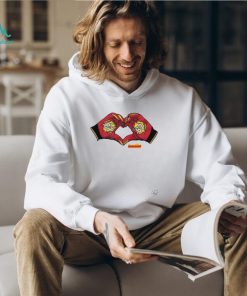 Kansas City Chiefs 87 heart hands the kingdom shirt