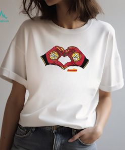 Kansas City Chiefs 87 heart hands the kingdom shirt, hoodie, sweater, long sleeve and tank top Kansas City Chiefs 87 heart hands the kingdom shirt