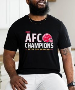Kansas City Chiefs AFC Champions Never The Underdog Shirt