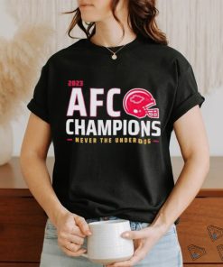 Kansas City Chiefs AFC Champions Never The Underdog Shirt