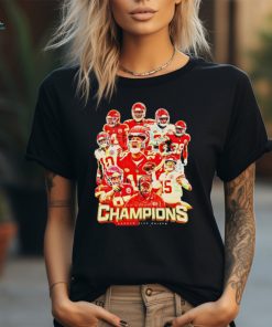 Kansas City Chiefs AFC Champions football team shirt
