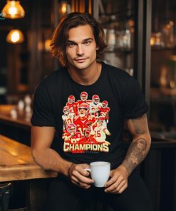 Kansas City Chiefs AFC Champions football team shirt