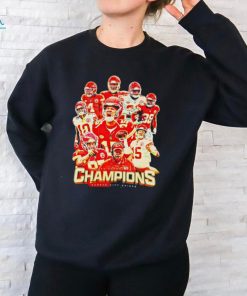 Kansas City Chiefs AFC Champions football team shirt