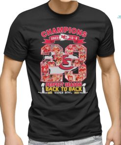 Kansas City Chiefs Champions Perfect Season T Shirt