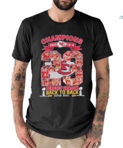 Kansas City Chiefs Champions Perfect Season T Shirt