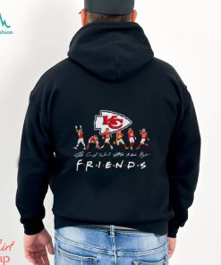 Kansas City Chiefs Friends tv show signatures shirt