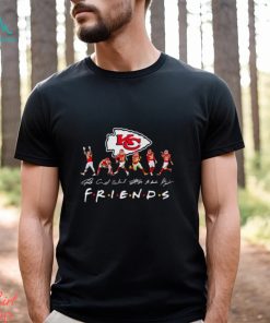 Kansas City Chiefs Friends tv show signatures shirt