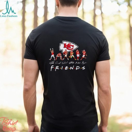 Kansas City Chiefs Friends tv show signatures shirt