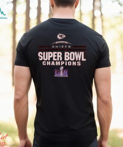 Kansas City Chiefs Majestic Threads Super Bowl LVIII Champions Tri Blend Long Sleeve Hit T Shirt