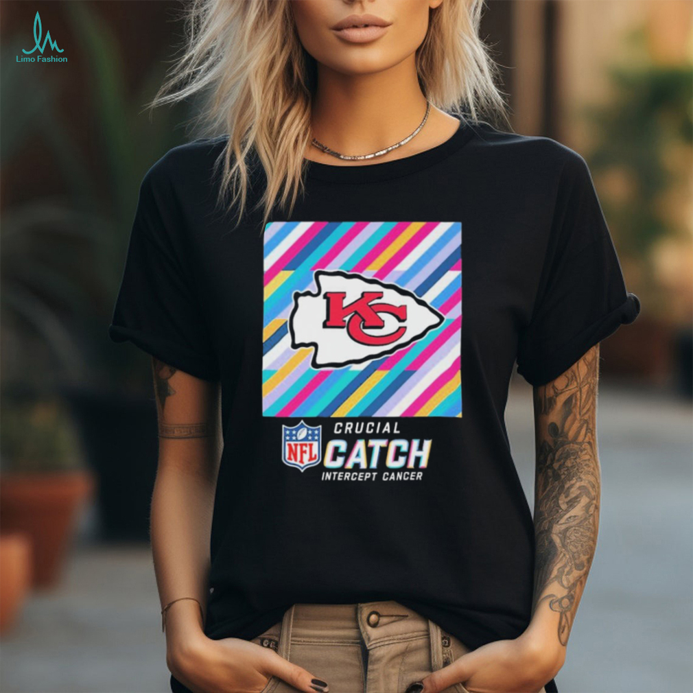 Kansas City Chiefs NFL Crucial Catch Intercept Cancer 2024 shirt Kansas City Chiefs NFL Crucial Catch Intercept Cancer 2024 shirt