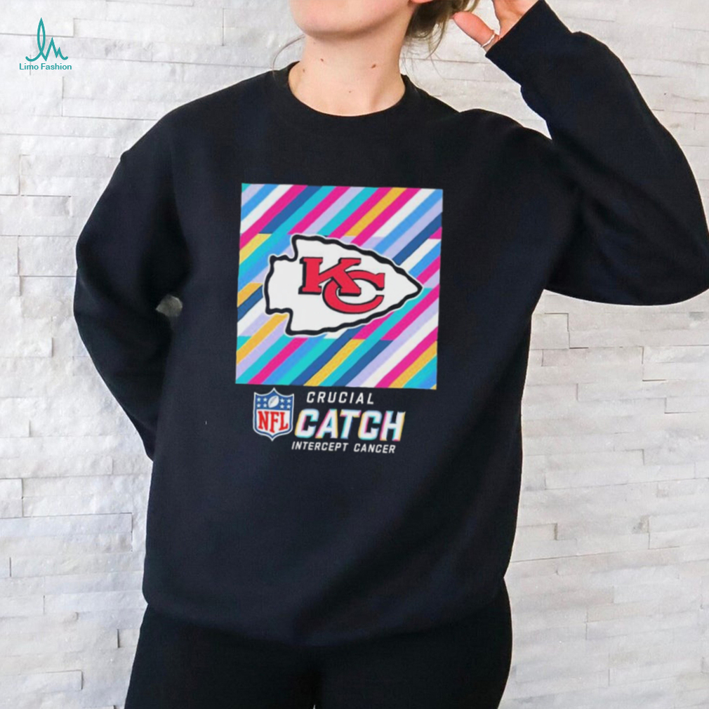 Kansas City Chiefs NFL Crucial Catch Intercept Cancer 2024 shirt Kansas City Chiefs NFL Crucial Catch Intercept Cancer 2024 shirt