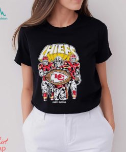 Kansas City Chiefs Skeleton Super Bowl Lviii Chiefs Kingdom Shirt