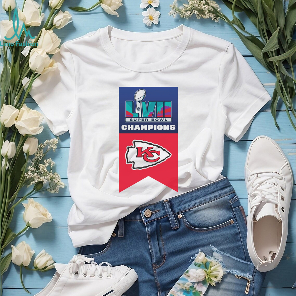 Kansas City Chiefs Souvenir 2022 Super Bowl 57 Champions t shirt Kansas City Chiefs Souvenir 2022 Super Bowl 57 Champions t shirt