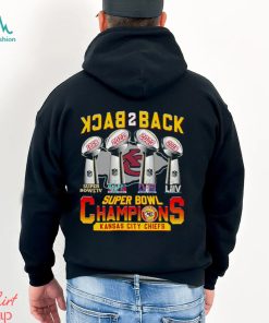Kansas City Chiefs Super Bowl Champions Back To Back T Shirt