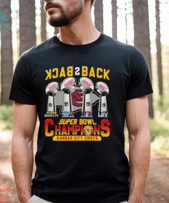 Kansas City Chiefs Super Bowl Champions Back To Back T Shirt, hoodie, sweater, long sleeve and tank top Kansas City Chiefs Super Bowl Champions Back To Back T Shirt