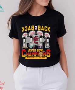 Kansas City Chiefs Super Bowl Champions Back To Back T Shirt, hoodie, sweater, long sleeve and tank top Kansas City Chiefs Super Bowl Champions Back To Back T Shirt