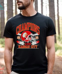 Kansas City Chiefs Super Bowl Lviii Las Vegas 2024 Helmet Shirt