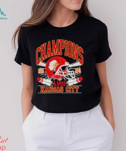 Kansas City Chiefs Super Bowl Lviii Las Vegas 2024 Helmet Shirt