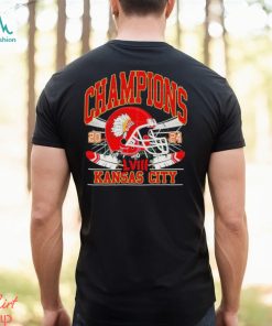 Kansas City Chiefs Super Bowl Lviii Las Vegas 2024 Helmet Shirt
