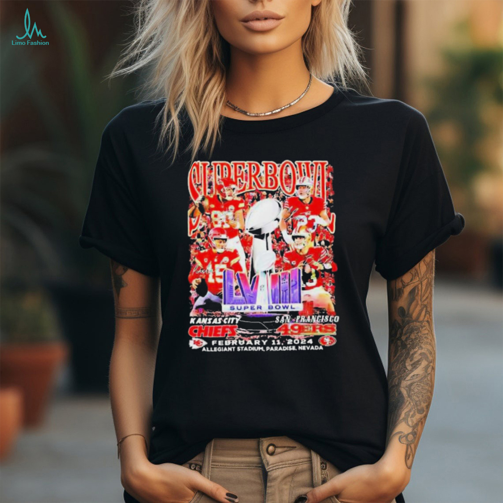 Kansas City Chiefs Super Bowl Lviii Signatures t shirt Kansas City Chiefs Super Bowl Lviii Signatures t shirt