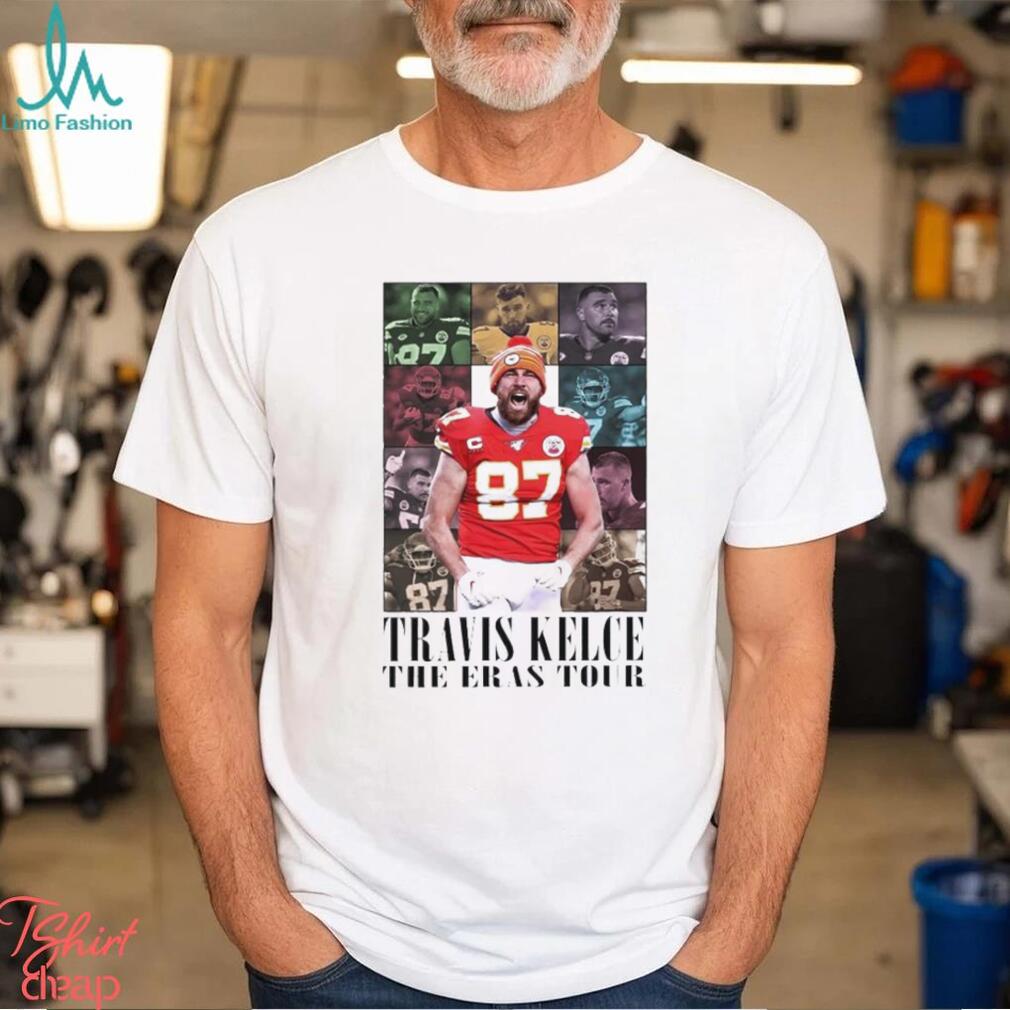 Kansas City Chiefs Travis Kelce the eras tour Super Bowl Lviii Shirt Kansas City Chiefs Travis Kelce the eras tour Super Bowl Lviii Shirt