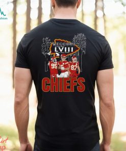 Kansas City Chiefs Welcome to Super Bowl LVIII Las Vegas Nevada 2024 Shirt
