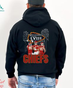Kansas City Chiefs Welcome to Super Bowl LVIII Las Vegas Nevada 2024 Shirt