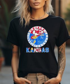 Kansas Sports Teams Chiefs Royals Jayhawks 2024 Shirt