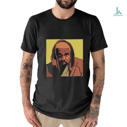 Kanye west face art poster new shirt